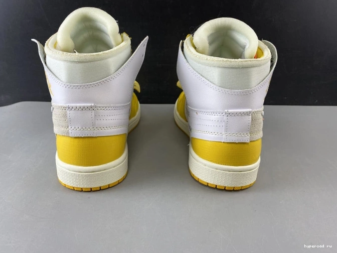 Off-White x AQ0818-149 Air Powder Yellow-Cone White Jordan Dark 1 NRG 0915